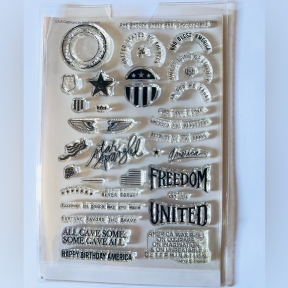 4x6 Heidi Swapp Photopolymer Stamp Set - Picture 1 of 1
